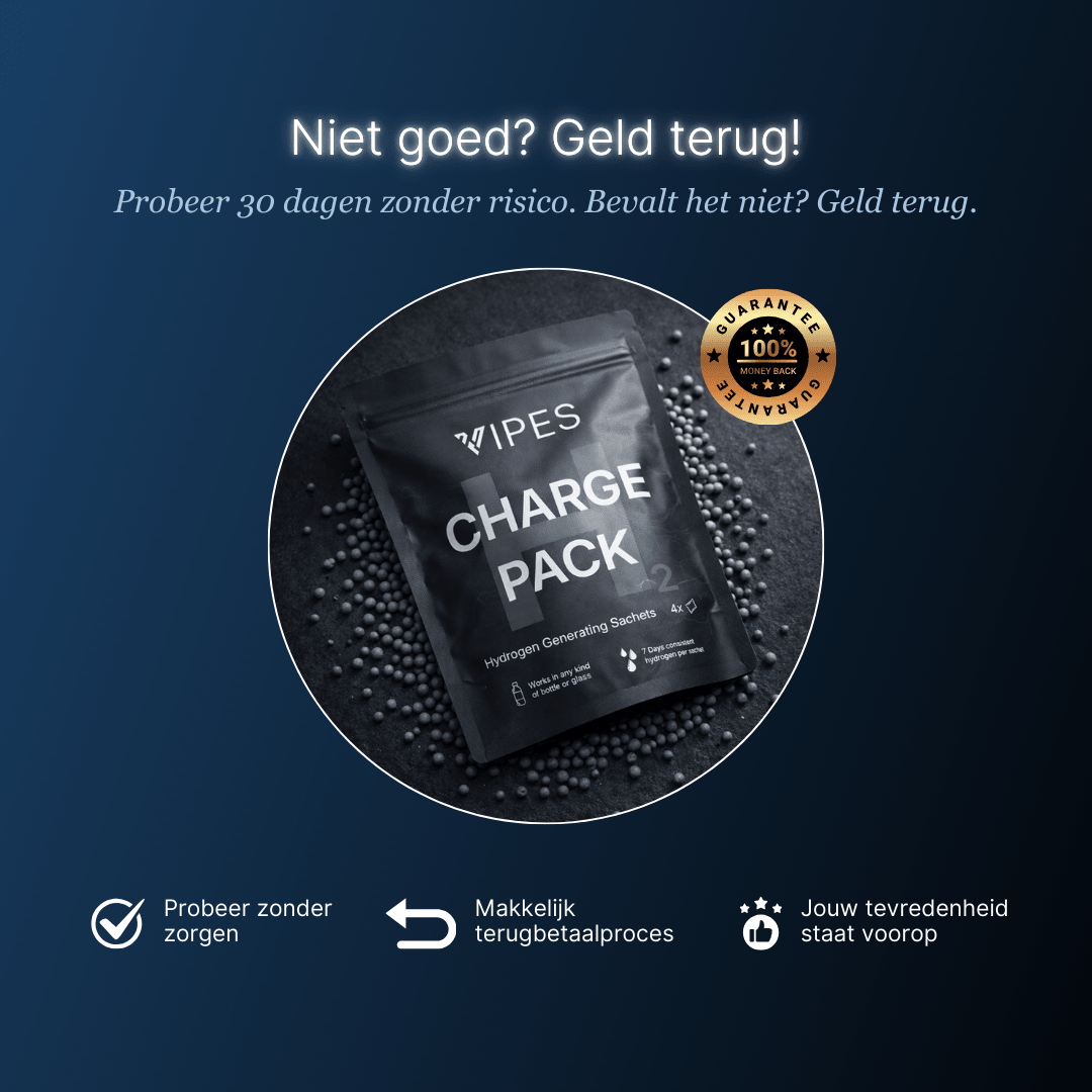 Vipes H₂ Charge Pack - Zakjes die gewoon water omzetten in waterstofwater