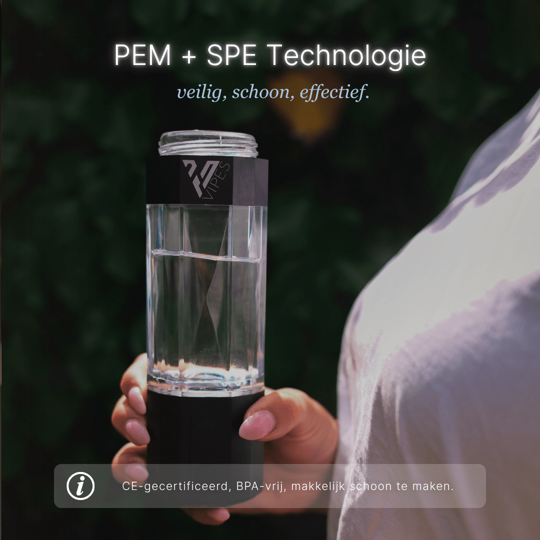 Vipes Hydrogen Water Fles – Meer Energie en Betere Focus