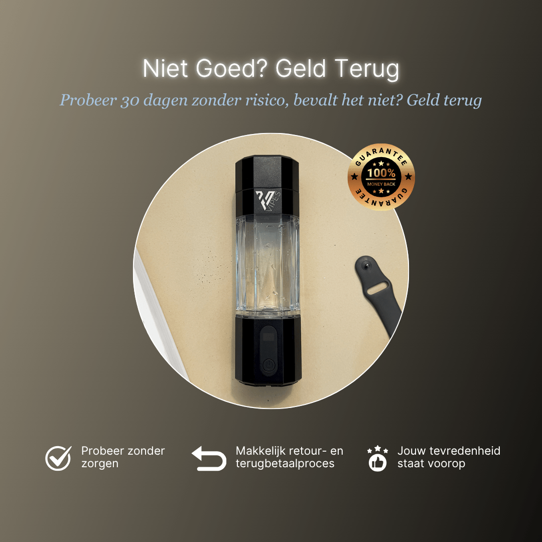 Vipes Hydrogen Water Fles – Meer Energie en Betere Focus