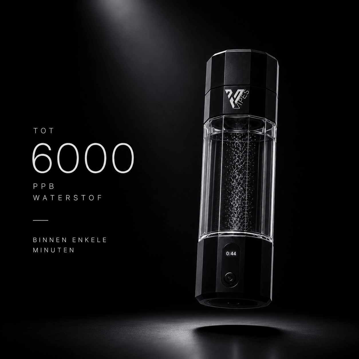Vipes Hydrogen Water Fles – Meer Energie en Betere Focus