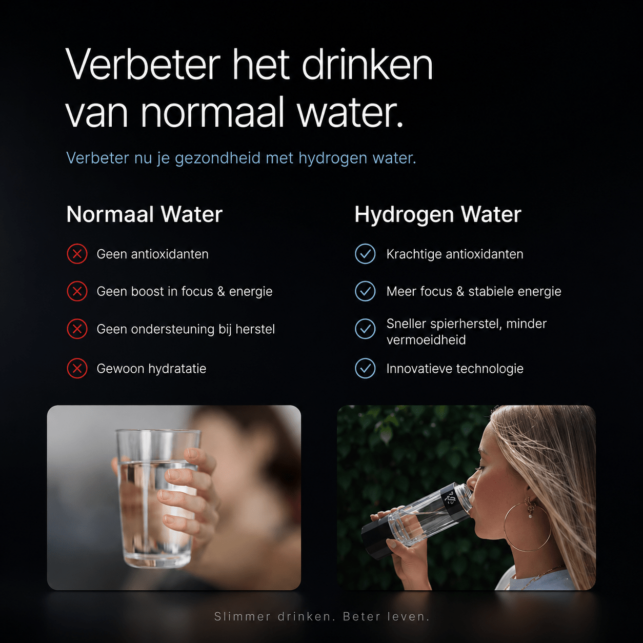 Vipes Hydrogen Water Fles – Meer Energie en Betere Focus
