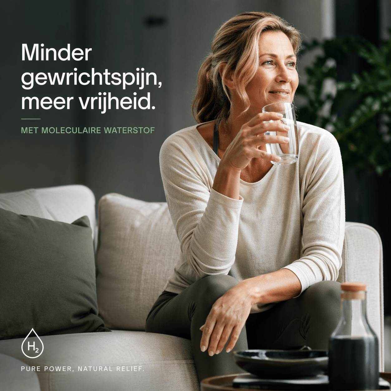 Gewrichtspijn natuurlijk verminderen met moleculaire waterstof