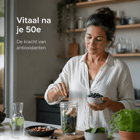 Vitaliteit behouden na je 50e: De rol van antioxidanten