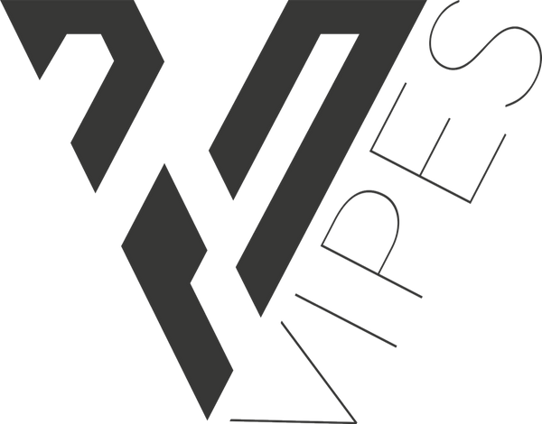 Vipes logo – merk voor hydrogen waterflessen en wellnessproducten