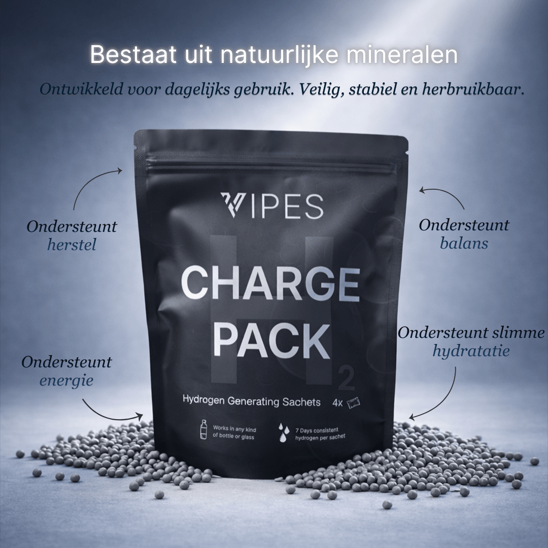 Vipes H₂ Charge Pack - Zakjes die gewoon water omzetten in waterstofwater