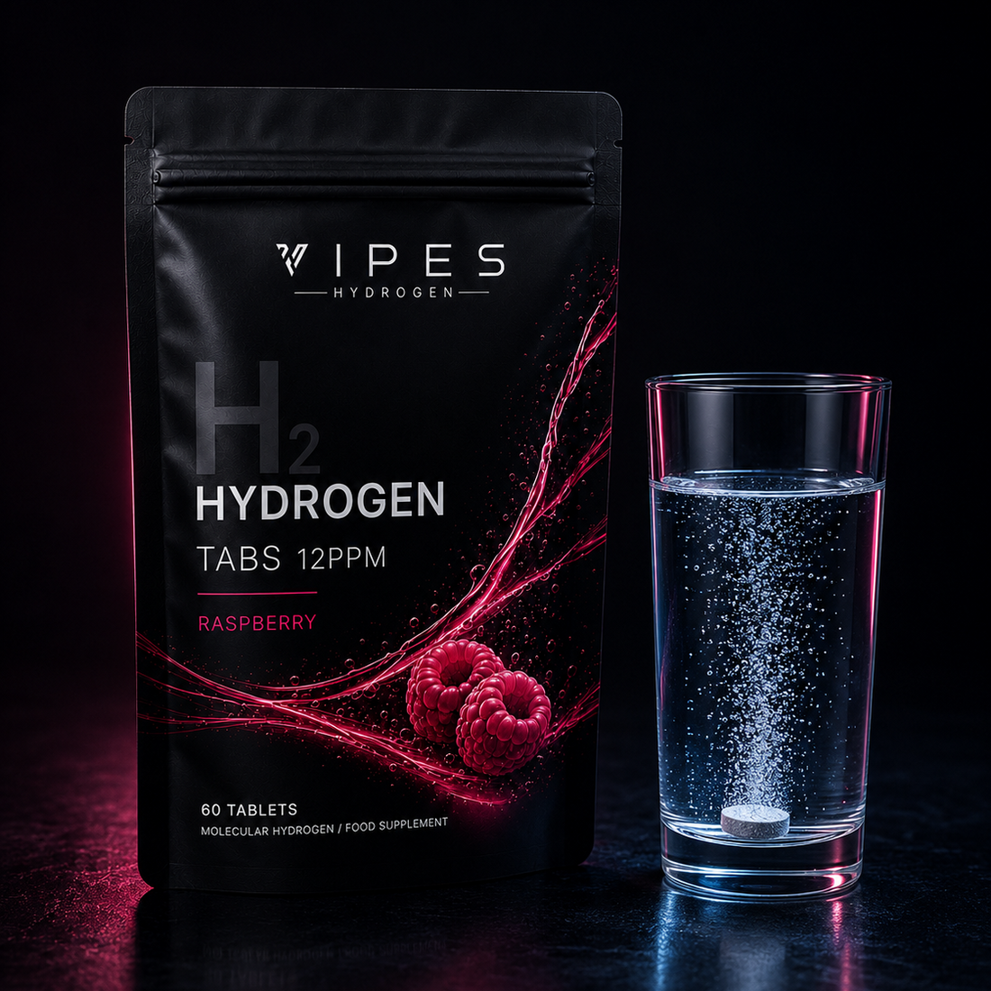 Vipes H2 Tabs in water